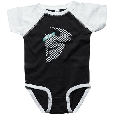 Thor Infant Supermini Headchecked Onesie - Black
