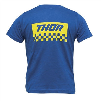 Thor Toddler Checkers Tee - Royal