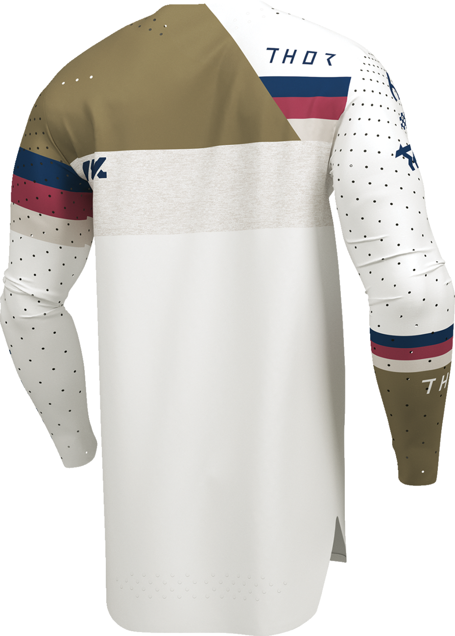 Thor 2026 Sportmode League White/Copper Jersey Pant Combo