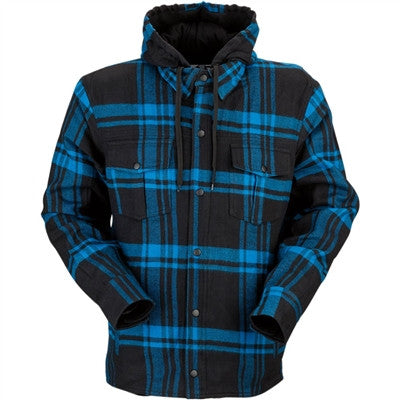 Z1R 2020 Timber Flannel Moto Shirt - Black/Blue