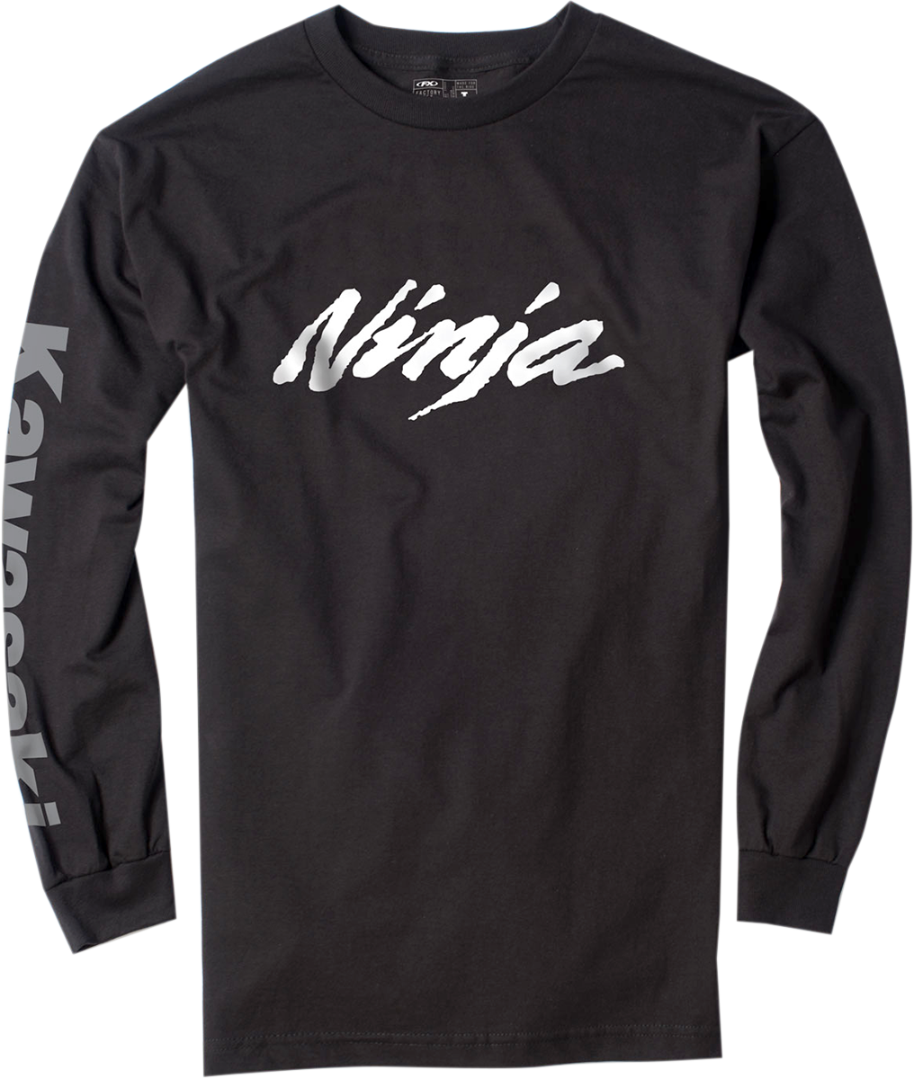 Factory Effex Kawasaki Ninja Long Sleeve T-Shirt - Black