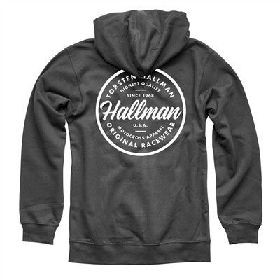 Thor Hallman Traditions Zip-Up Hoodie - Charcoal