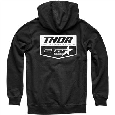 Thor Star Racing Chevron Zip-Up Hoody - Black
