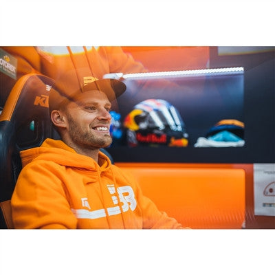 100% BB33 Pullover Kangaroo Pocket Hoodie - Orange