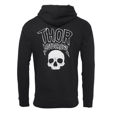 Thor Metal Pullover Hoodie - Black