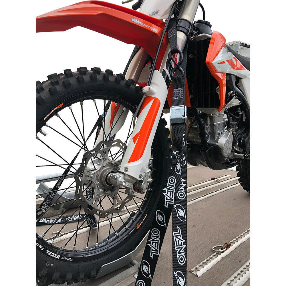 Oneal De Luxe Soft Hook Tie Downs - Logo Black