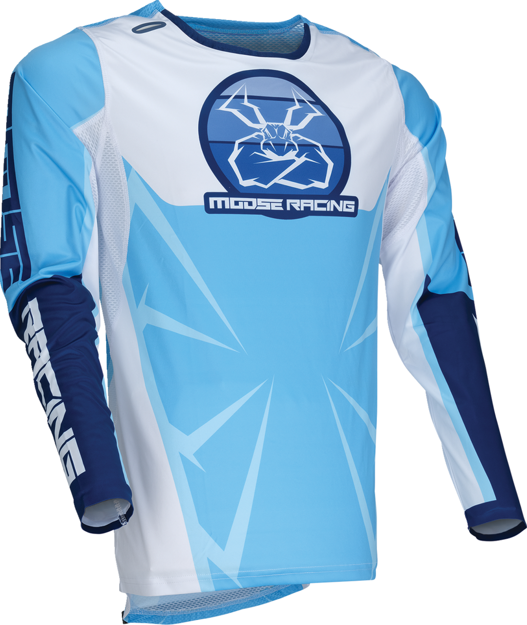 Moose Racing 2025 Agroid Jersey Pant Combo Blue/White