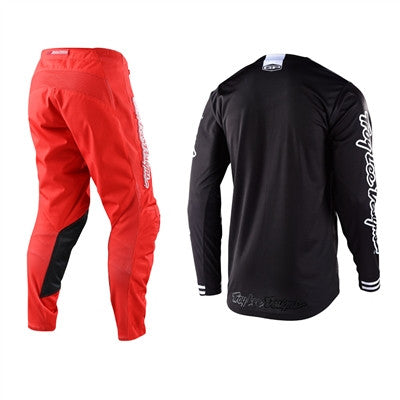 Troy Lee Designs 2022 GP Mono Black/Orange Jersey Mono Pant Combo
