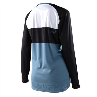 Troy Lee Designs 2022 Womens GP Jersey - Icon Smokey Blue