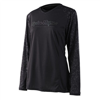 Troy Lee Designs 2022 Womens GP Jersey - Floral Black
