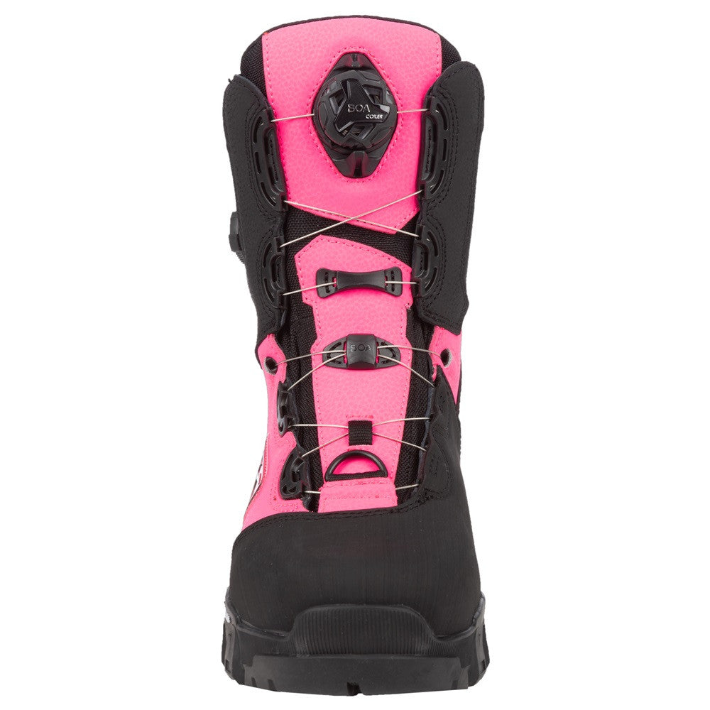 Klim Womens Adrenaline Pro S GTX BOA Boots Black - Knockout Pink