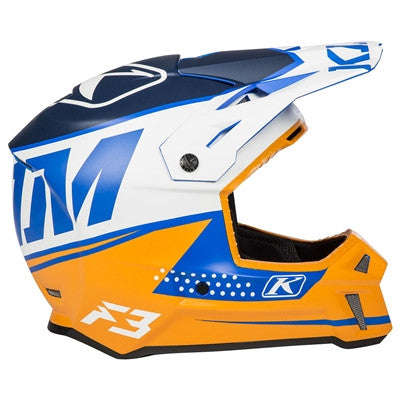 Klim 2019 F3 Offroad Helmet - Bomber Orange