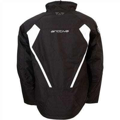 Arctiva Pivot 3 Insulated Snow Jacket - Black/White