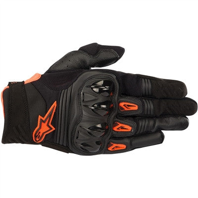 Alpinestars 2019 Megawatt Hard Knuckle Offroad Gloves - Black/Anthracite/Orange Fluorescent