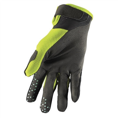 Thor 2021 Draft Gloves - Black/Acid