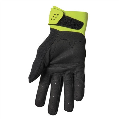 Thor 2023 Youth Spectrum Gloves - Black/Acid