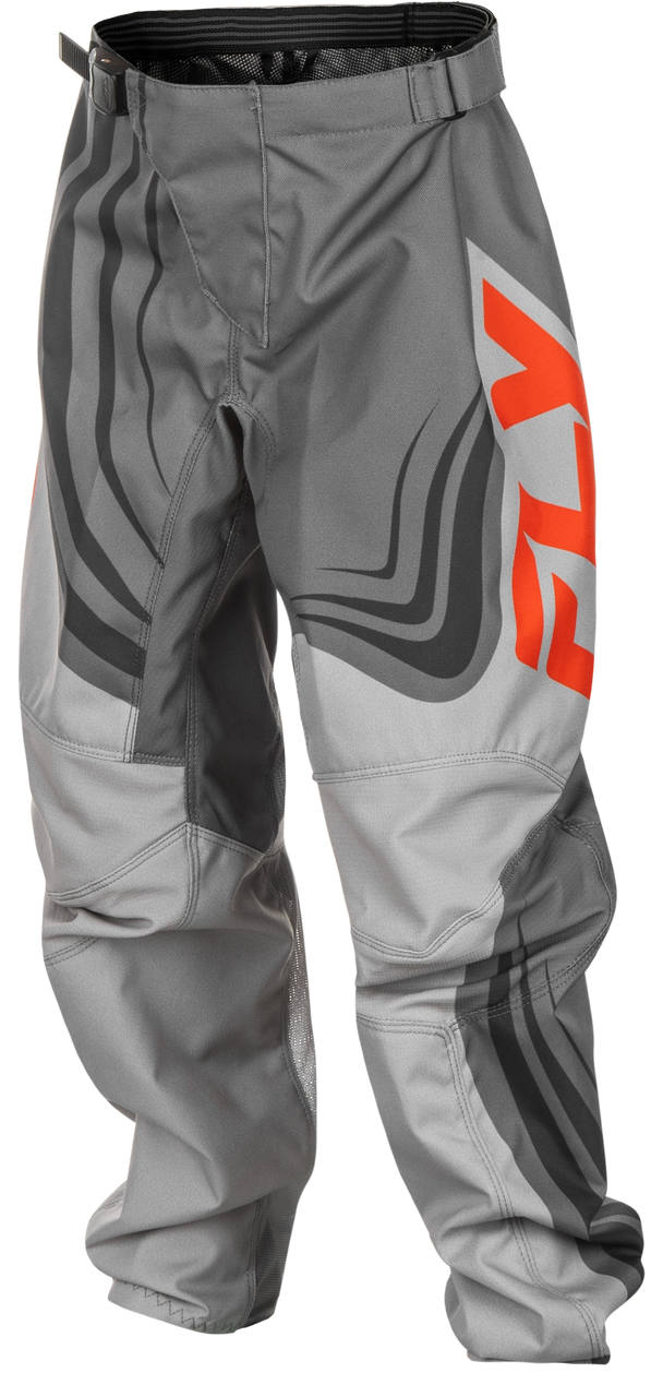 FLY Racing 2025 Youth F-16 Pant Grey/Orange