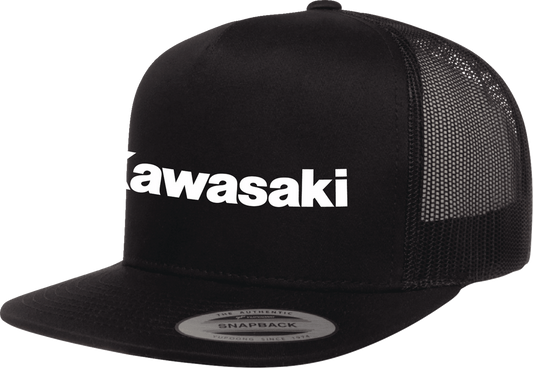 Factory Effex Kawasaki Alpha Snapback Hat Black