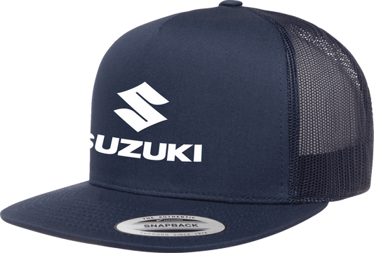 Factory Effex Suzuki Alpha Snapback Hat Navy