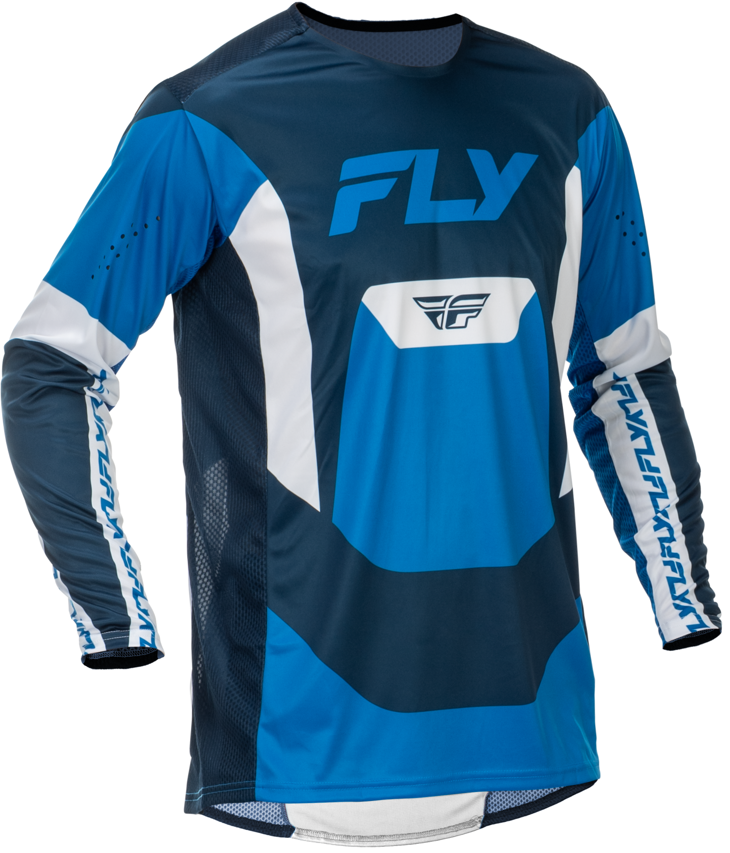 FLY Racing 2026 Youth Lite Blue/White Jersey Pant Combo