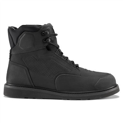 Icon Brigand Motorcycle Boots - Black