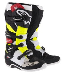 Alpinestars 2017 Tech 7 Boots - Black/Red/Yellow