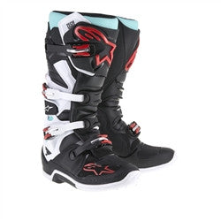 Alpinestars 2017 Tech 7 Boots - Cyan/Black/Red