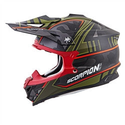 Scorpion 2017 VX-35 Miramar MX Helmet - Green Camo