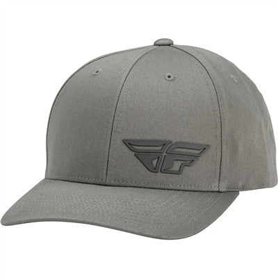 FLY Racing F-Wing Snapback Hat - Grey