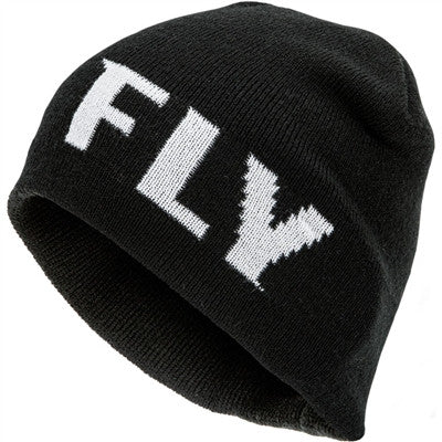 FLY Racing Fitted Beanie - Black/White