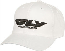 FLY Racing Podium Hat - White
