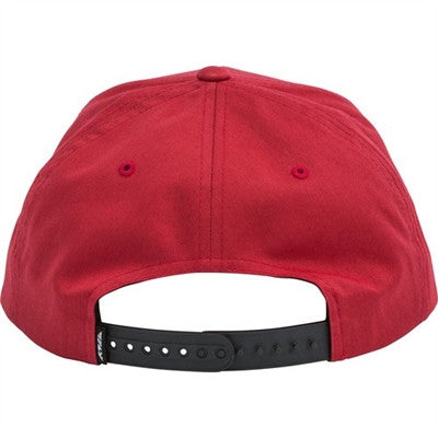FLY Racing Logo Snapback Hat - Red
