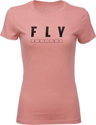 FLY Racing Womens Logo Tee - Mauve