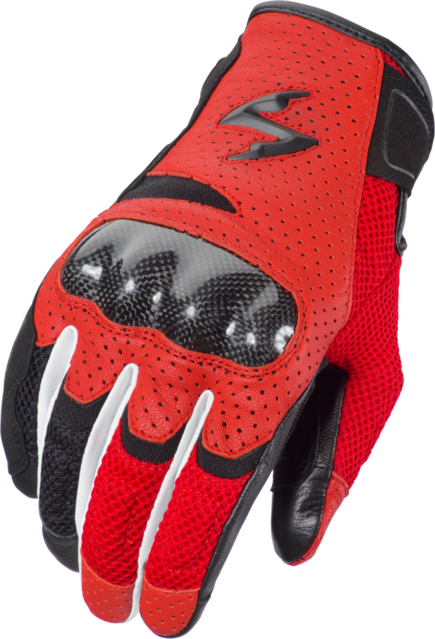 Scorpion Vortex Air Gloves Red