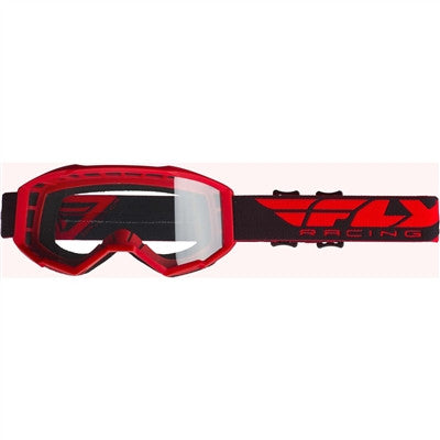 FLY Racing 2020 Focus Goggle - Red W/Clear Lens