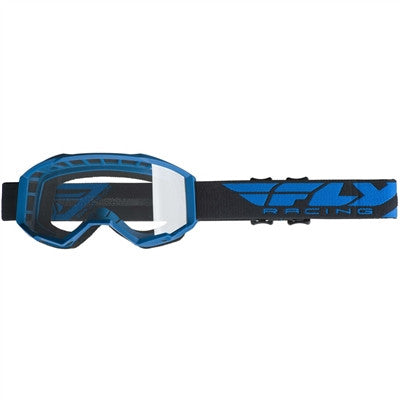 FLY Racing 2020 Focus Goggle - Blue W/Clear Lens