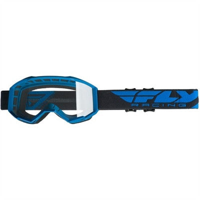 FLY Racing Youth 2020 Focus Goggle - Blue/Clear Lens