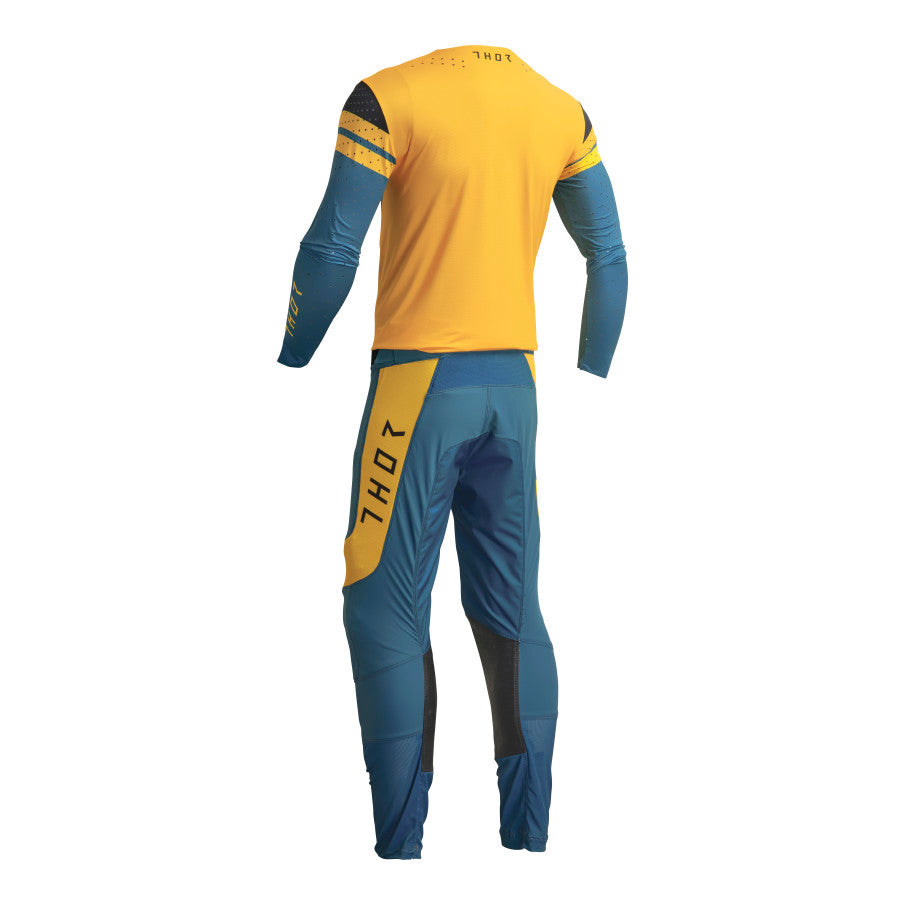 Thor 2023 Prime Rival Jersey Pant Combo Teal/Yellow