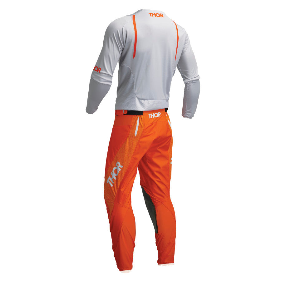 Thor 2024 Pulse Mono Jersey Pant Combo Light Gray/Orange