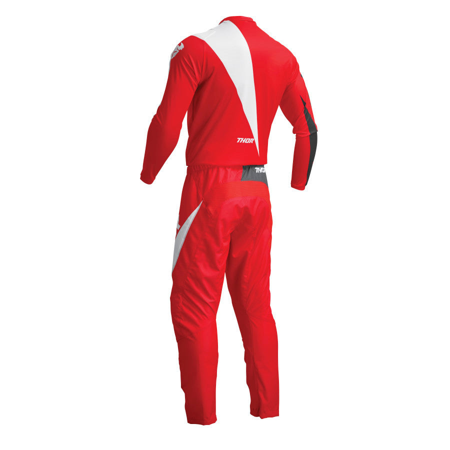 Thor 2023 Youth Sector Edge Jersey Pant Combo Red/White