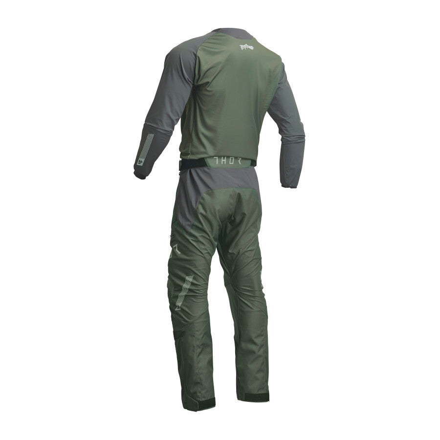 Thor 2024 Terrain Jersey OTB Pant Combo Army/Charcoal