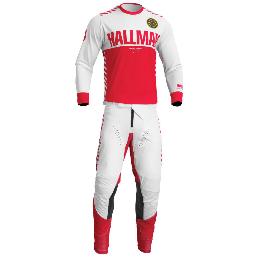 Thor 2024 Hallman Differ Slice Jersey Pant Combo White/Red