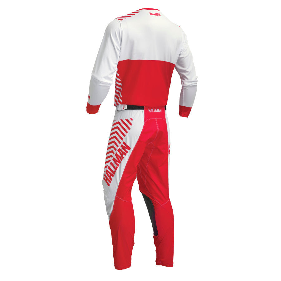 Thor 2024 Hallman Differ Slice Jersey Pant Combo White/Red