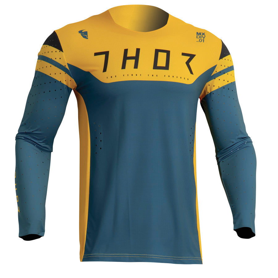Thor 2023 Prime Rival Jersey Pant Combo Teal/Yellow