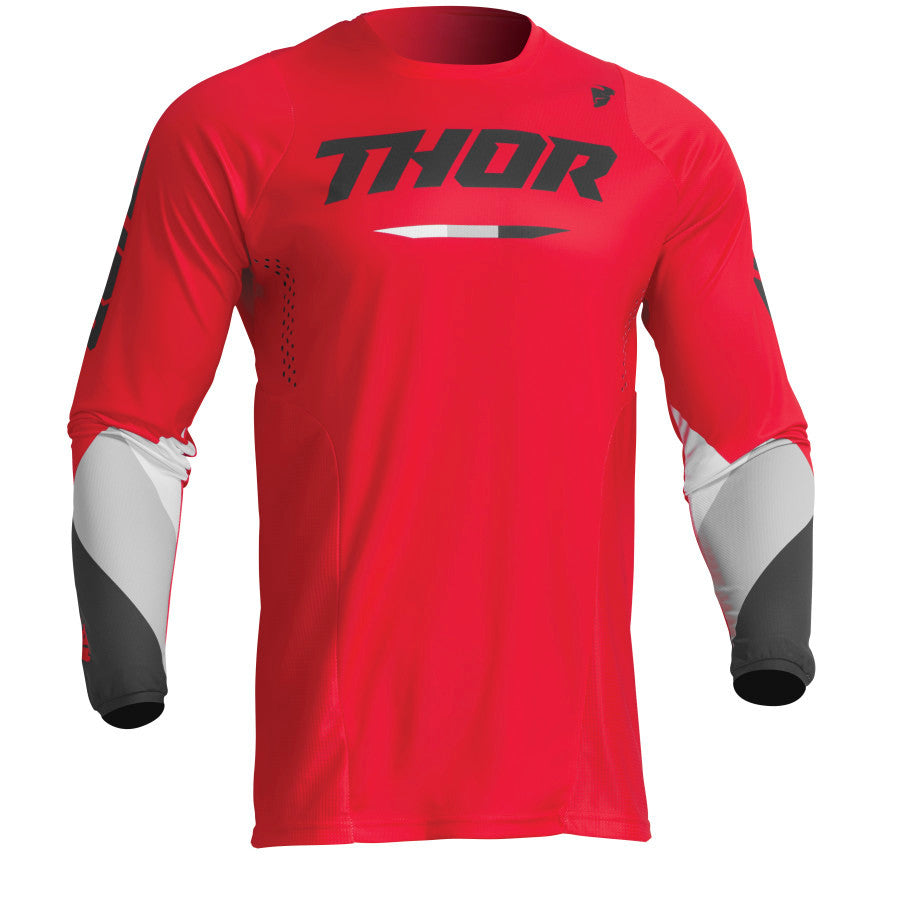 Thor 2024 Youth Pulse Tactic Jersey Pant Combo Red
