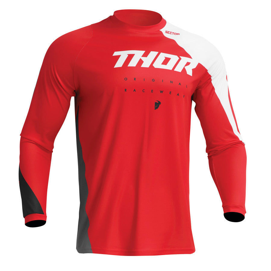 Thor 2023 Youth Sector Edge Jersey Pant Combo Red/White