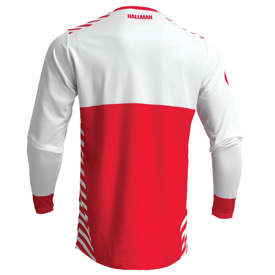 Thor 2024 Hallman Differ Slice Jersey Pant Combo White/Red