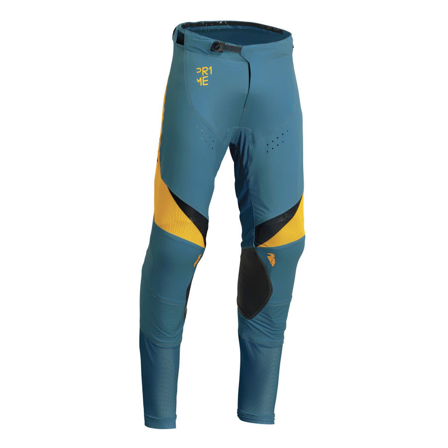 Thor 2023 Prime Rival Jersey Pant Combo Teal/Yellow