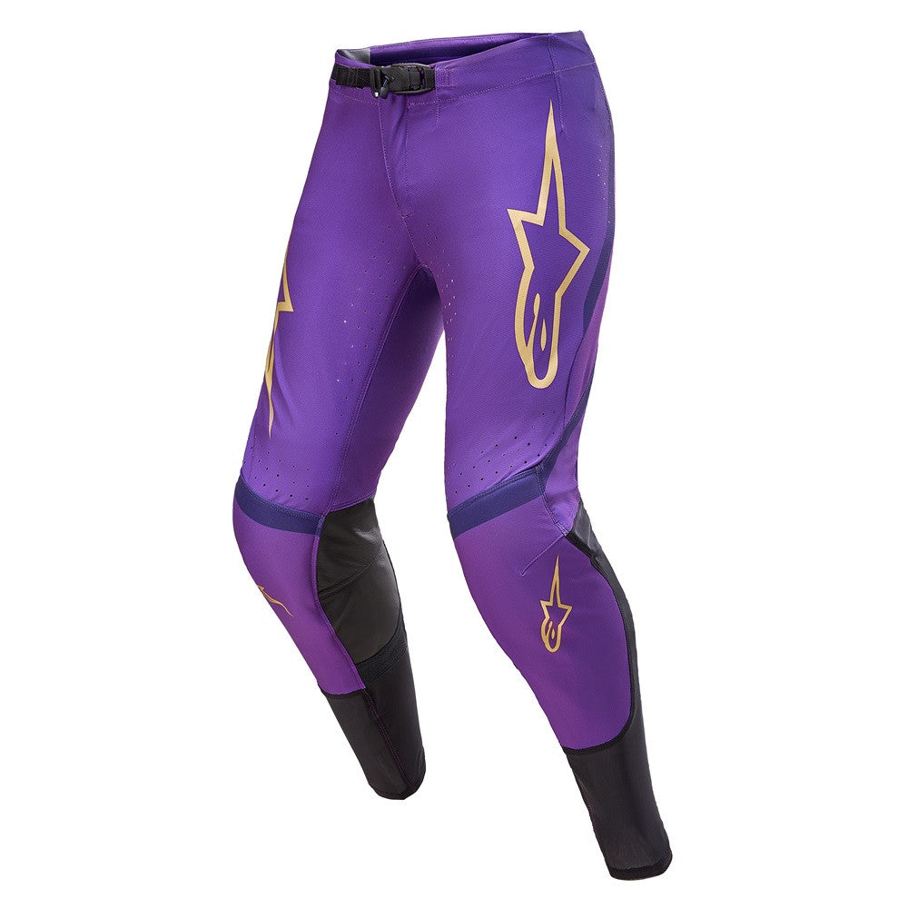 Alpinestars Supertech Champ LE Pant Ultraviolet/Gold/Black