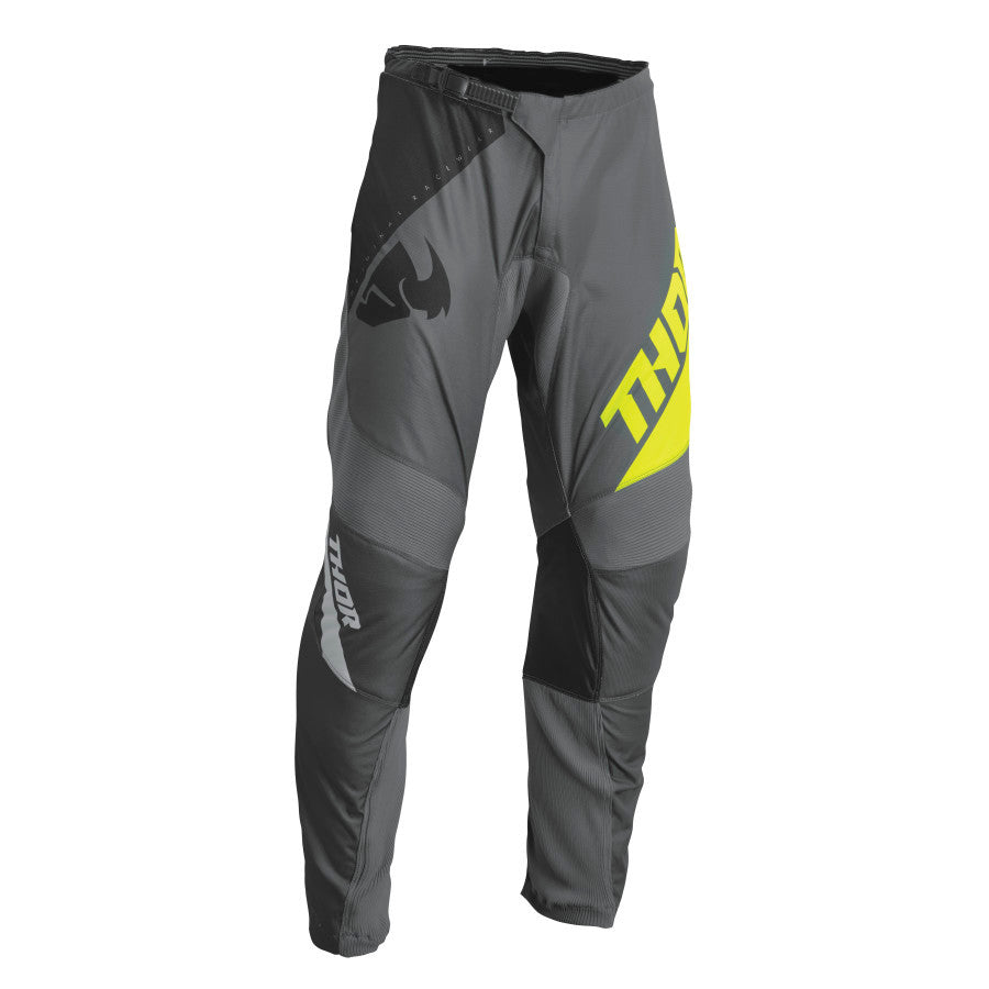 Thor 2023 Sector Edge Jersey Pant Combo Dark Gray/Acid